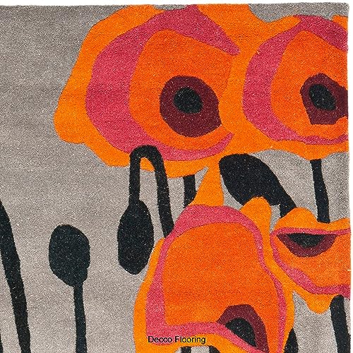 Image of Soft Pure Woolen Modern Collection Tufted Carpet for Living Room,Bedroom'Kitchen and Hall (12 X 18) Feet