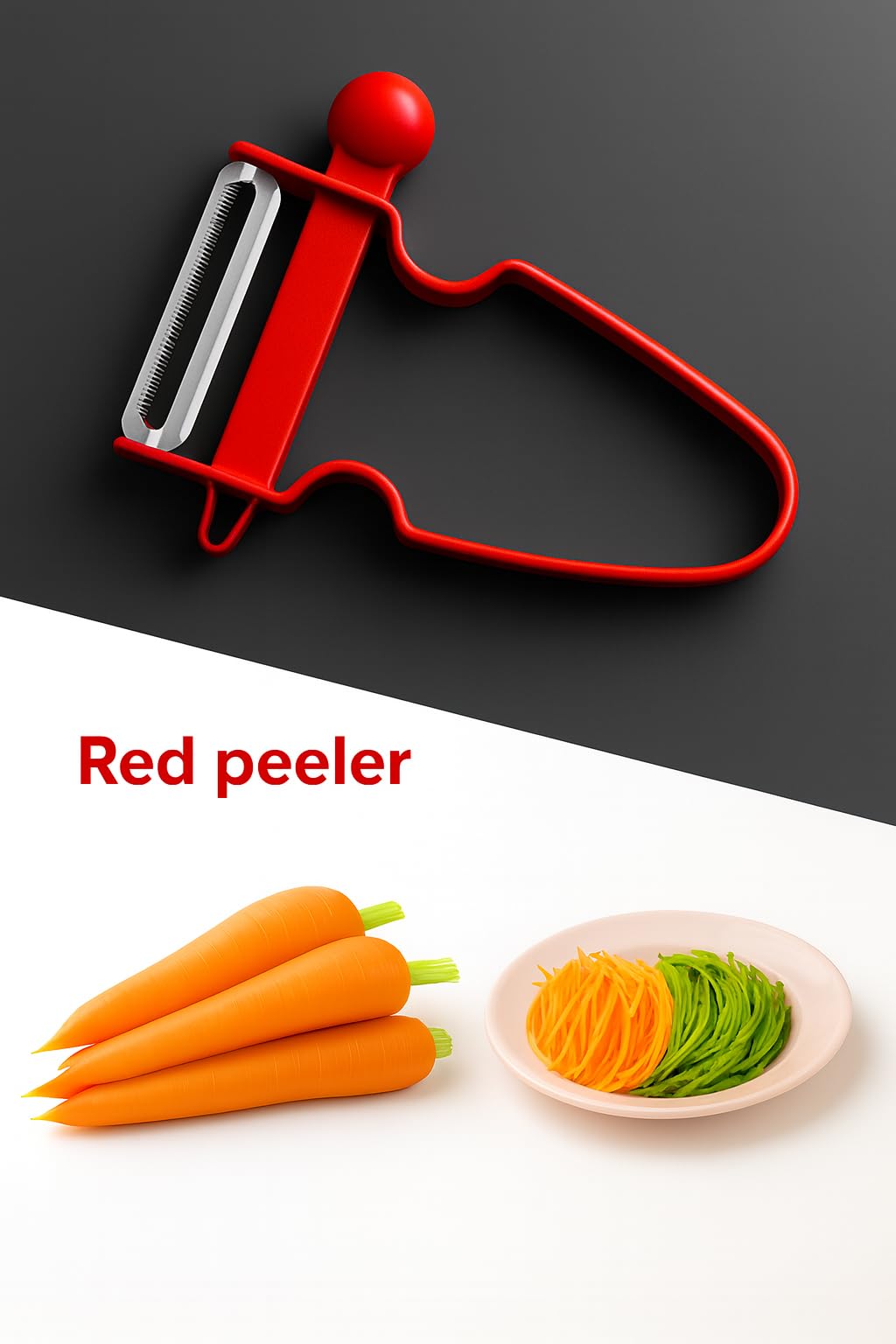 Top Chef Magic Trio Peeler Set – 3-in-1 Vegetable & Fruit Peeler with Julienne, Serrated & Straight Blades | Peel, Slice & Julienne in Seconds 2