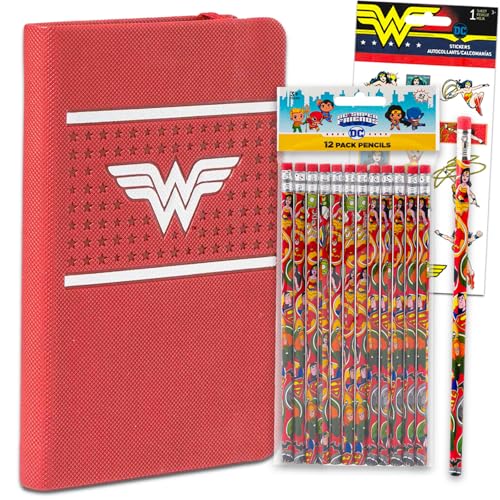 Fournitures Wonder Woman ensemble papeterie bureau et maison