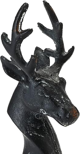 Miniatura 6 de Tope de puerta de hierro fundido para parte inferior de la puerta, diseño decorativo de cabeza de caballo, oro antiguo..