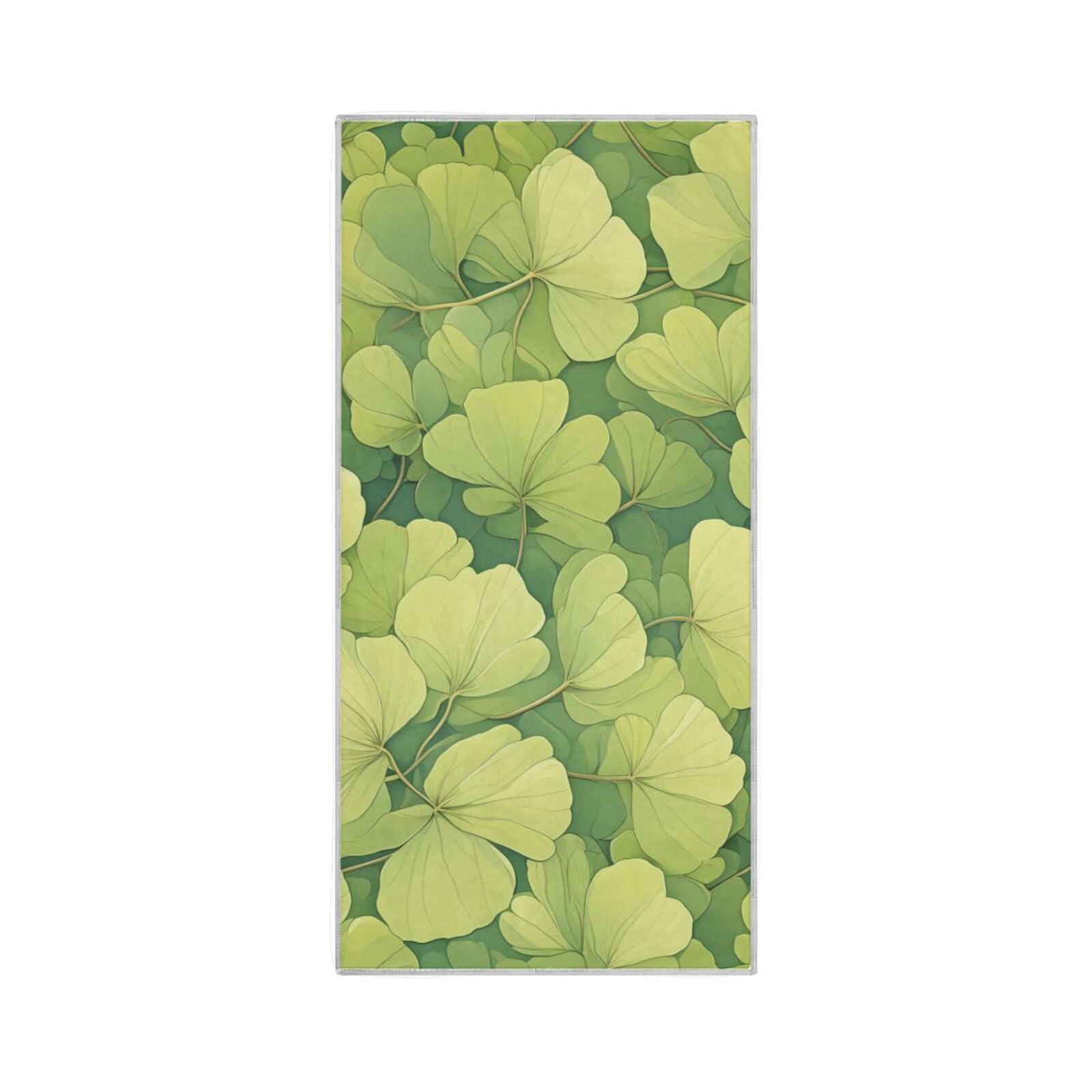 Yoogain Cartoon Barb Light Green Microfiber Hand Towels for Bathroom Quick Dry Microfiber Hand Towel Shower washcloth mini Gym Towels Sport 30