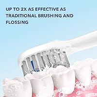 Vista 6 de Repuesto de cabezal de cepillo de dientes con hilo dental, compatible con Water-pik Sonic Fusion / 2.0 SF-01, SF-02, SF03 y SF-04