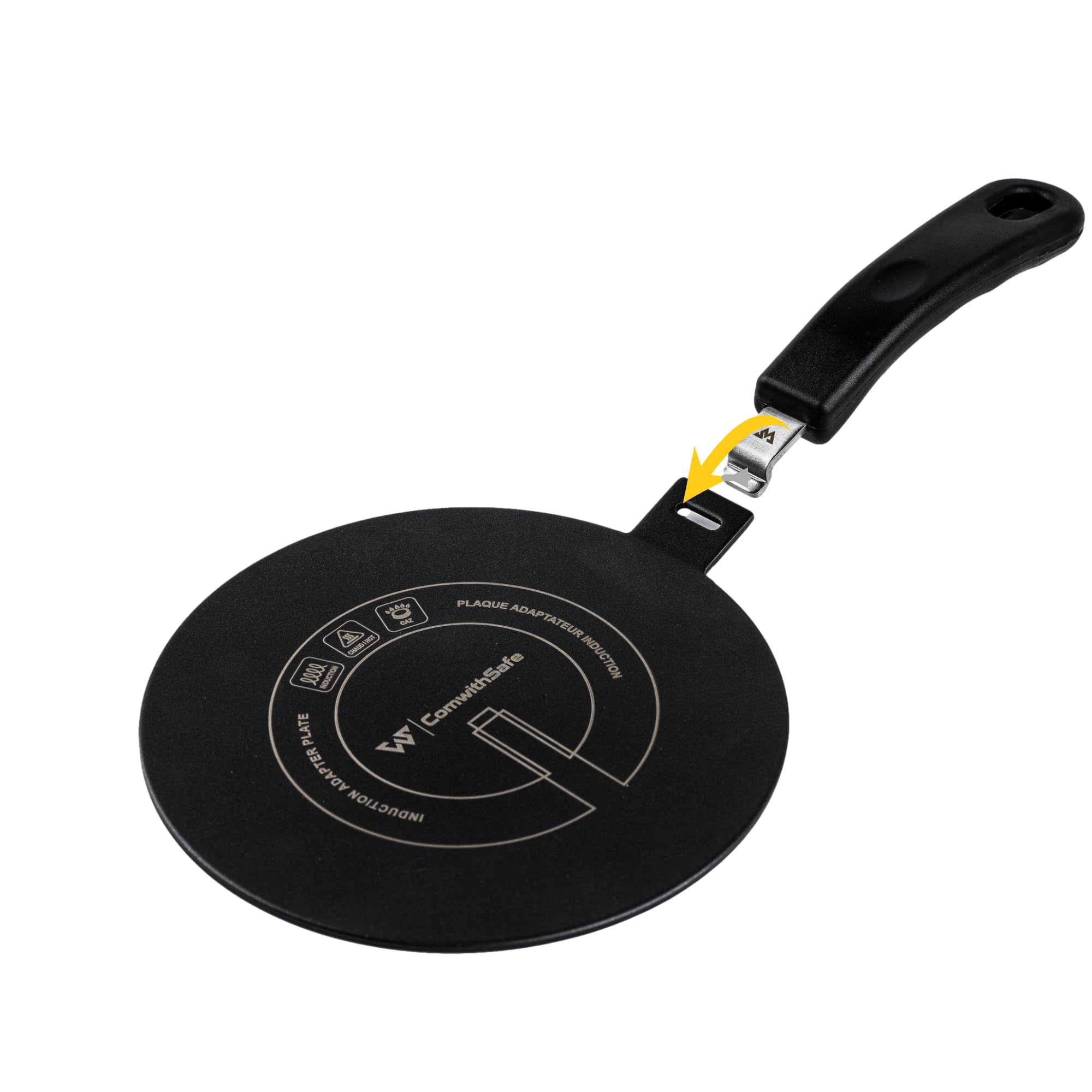 PIASTRA DISCO CM 14 AD INDUZIONE-DIFFUSORE PER PENTOLE PIASTRE FORNELLI FORNI - Foto 4