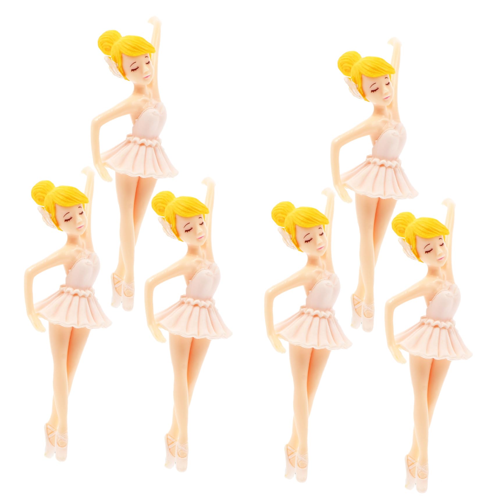 BESPORTBLE 18pezzi Decorazioni Per Torte Di Pz Di Eleganti Ornaments Ballerina Per Compleanni Matrimonio e Paesaggi Accessori Per Festa e Decorazione Della Stanza