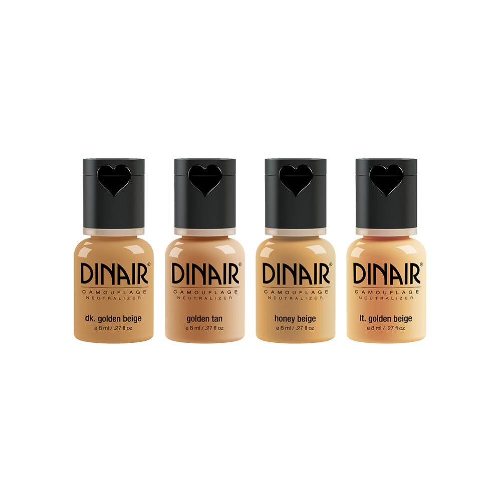 Dinair Airbrush Makeup Foundation 4pc Camouflage
