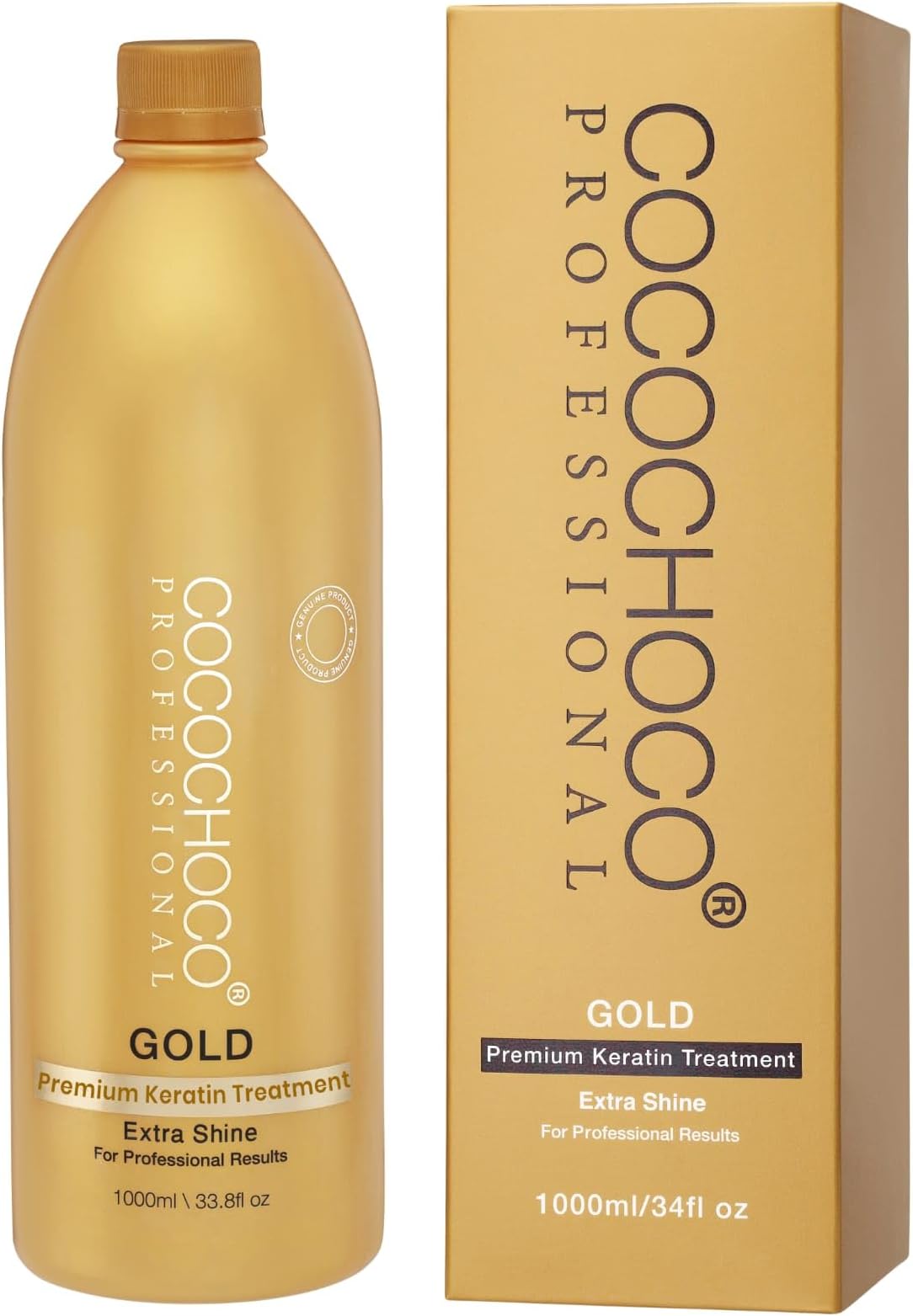 COCOCHOCO GOLD Brazilian Blow Dry Hair Straightening Keratin Treatment 1000ml