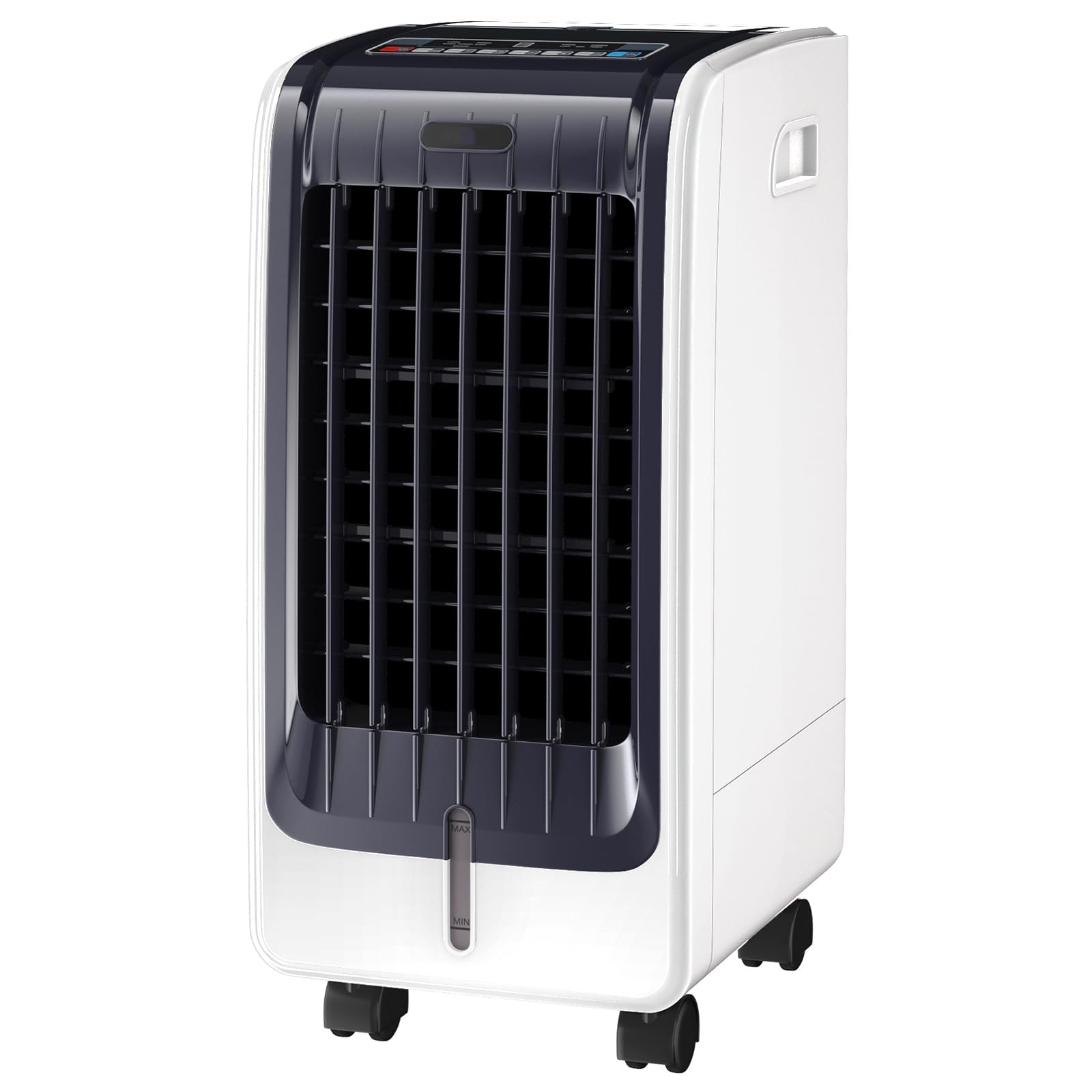 GYMAX 3 in 1 Mobiles Klimagerät, Luftkühler mit Kühlen, Ventilator, Luftreinigung & Luftbefeuchter, 75W Klimaanlage ohne Abluftschlauch mit 3 Geschwindigkeiten, 6L Wassertank, Timer