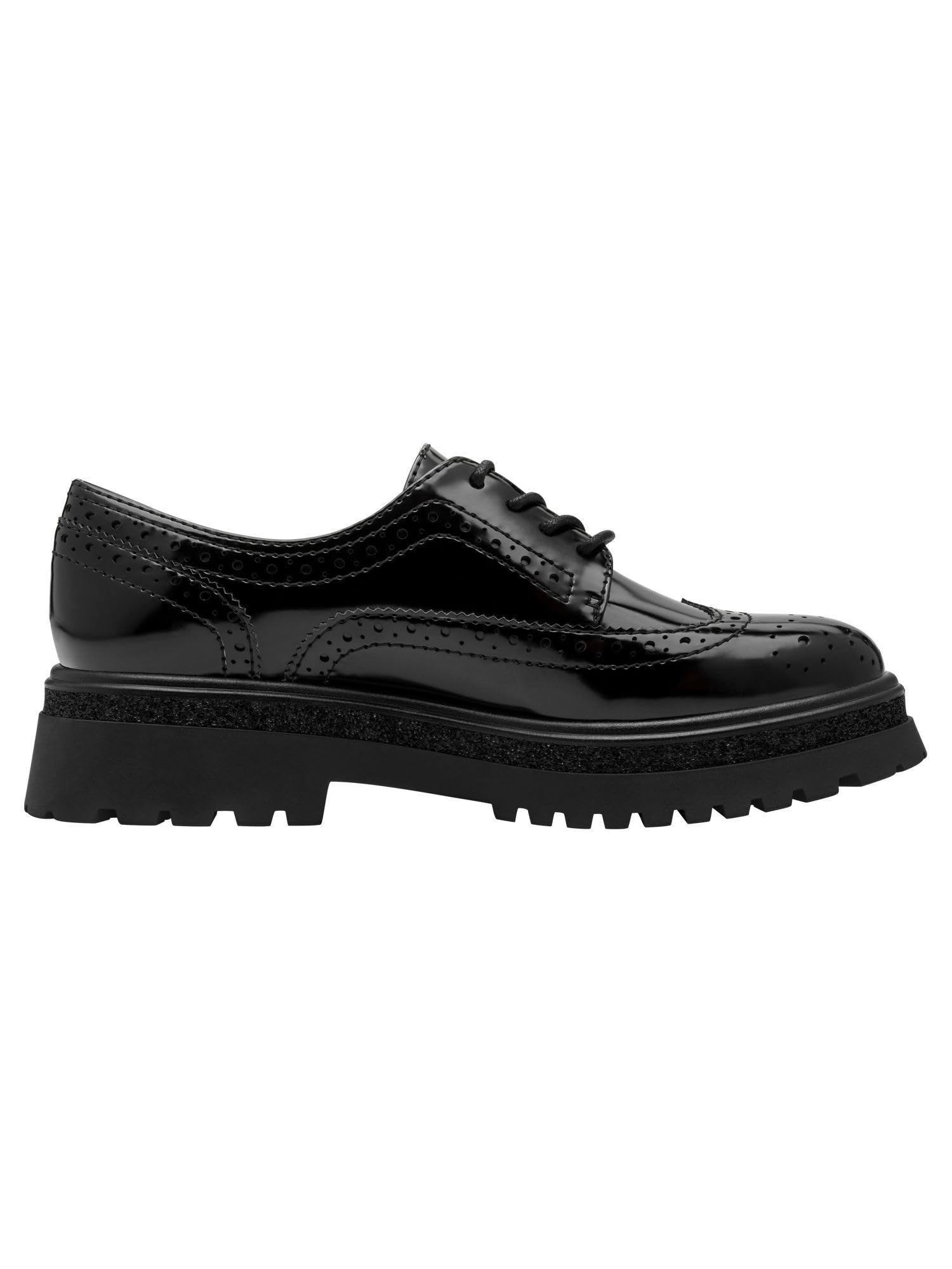Tamaris Tamaris Damen Lace-up 1-23619-45 Plat OxfordFemme