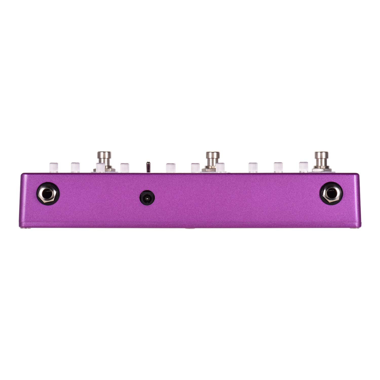 Pedał z wieloma efektami gitarowymi, RC5 6 w 1 gitara z wieloma efektami pogłosu + + zniekształcenia + Overdrive + Booster + bufor w pełni metalowa powłoka z True Bypass