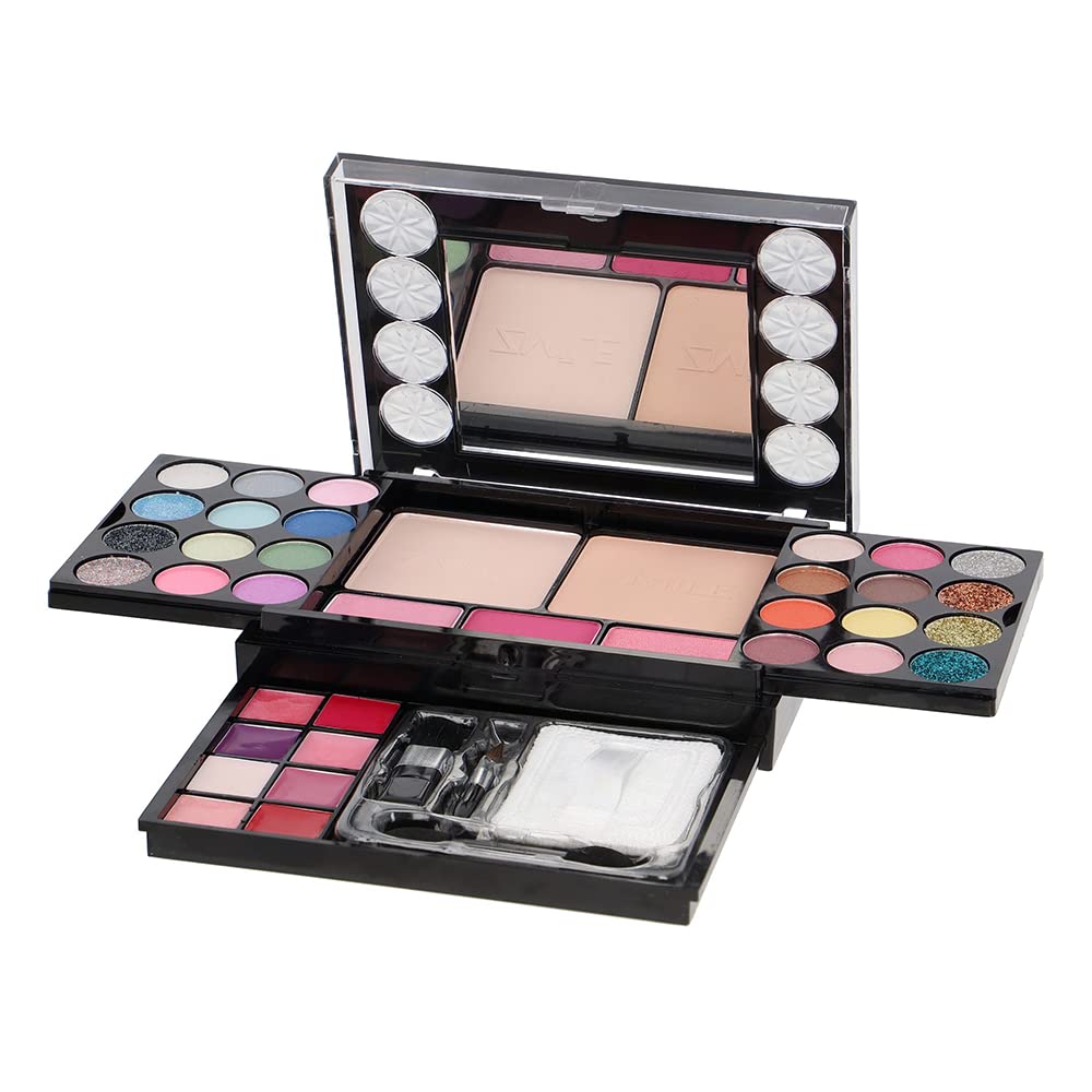 ZMILE COSMETICS Diamonds Beauty Box Vegan Cosmetics with Mirror - Small Make-Up Set for On the Go for Traveling and as a Gift - Image 2