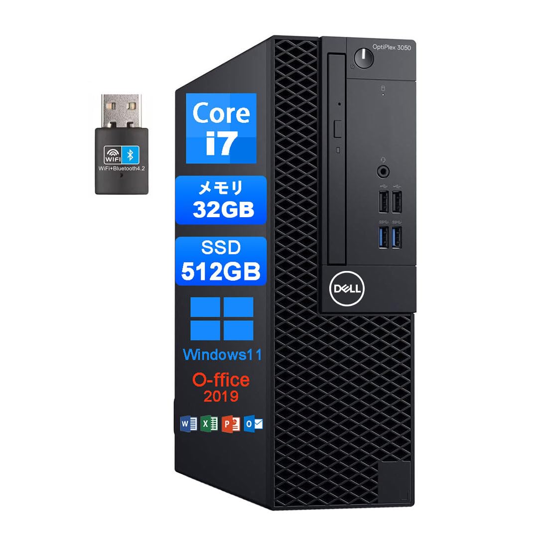 DELL OptiPlex 3050 デスクトップPC すぐに使える初期設定済！ Amazon.co.jp: 【整備済み品】DellデスクトップOptiPlex3050SFFCorei7