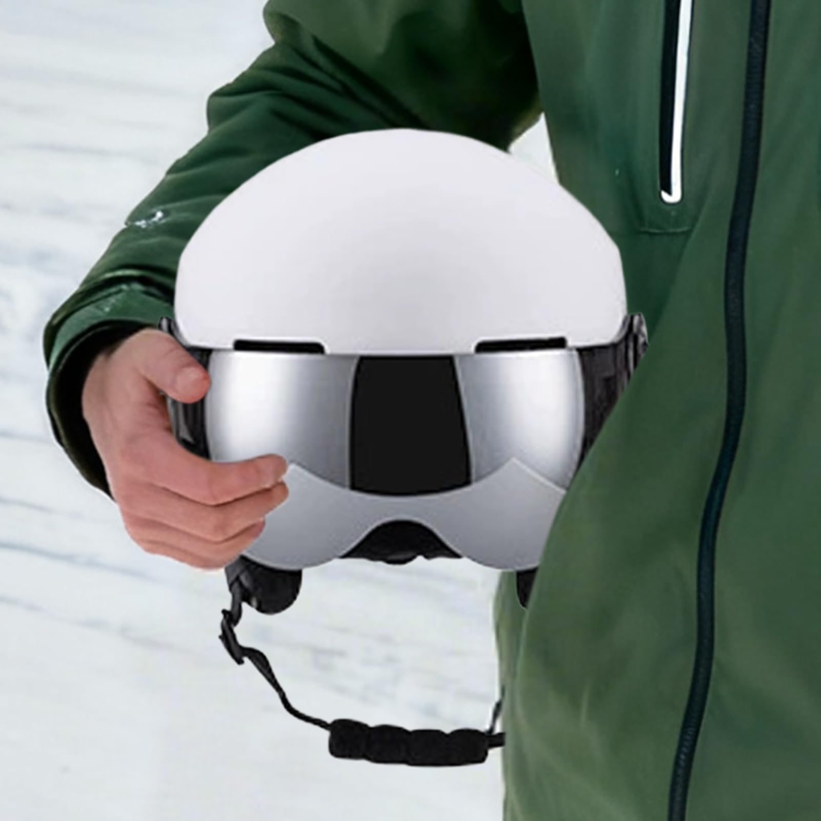 Snowboardowy Ciepły, Amortyzujący, Snowboard, Gogle, Czapka | narciarski i gogle zimowe Dla Kobiet, Młodzieży, Dorosłych, Narciarza, Snowboardzisty, Zjazdu, Sportów Outdoorowych