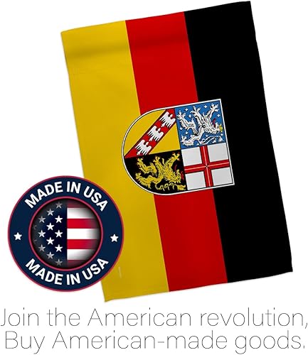 Miniatura 5 de Americana Home & Garden Bandera de jardín de Saarland, Estados de Alemania, territorio de Europa Central, historia antigua, país, área particular,