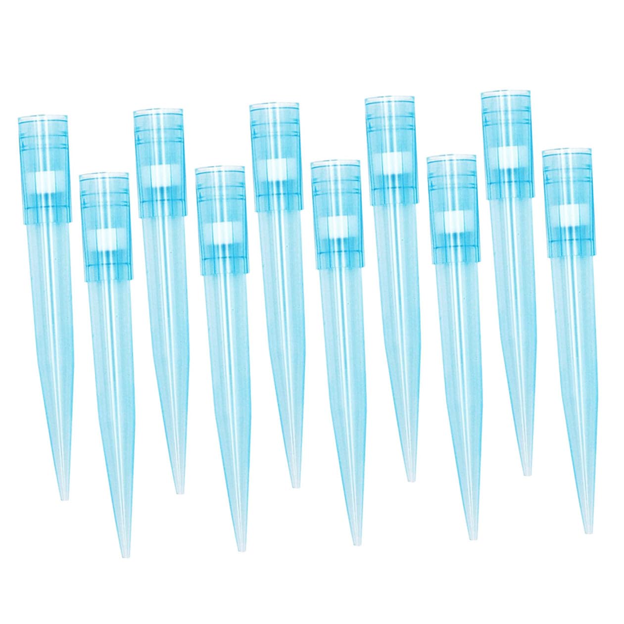 500pcs Disposable 1ml Universal Plastic Pipettor Tips with Filter, Liquid Pipette Tips for Laboratory Use, Compatible with Standard Micropipettes