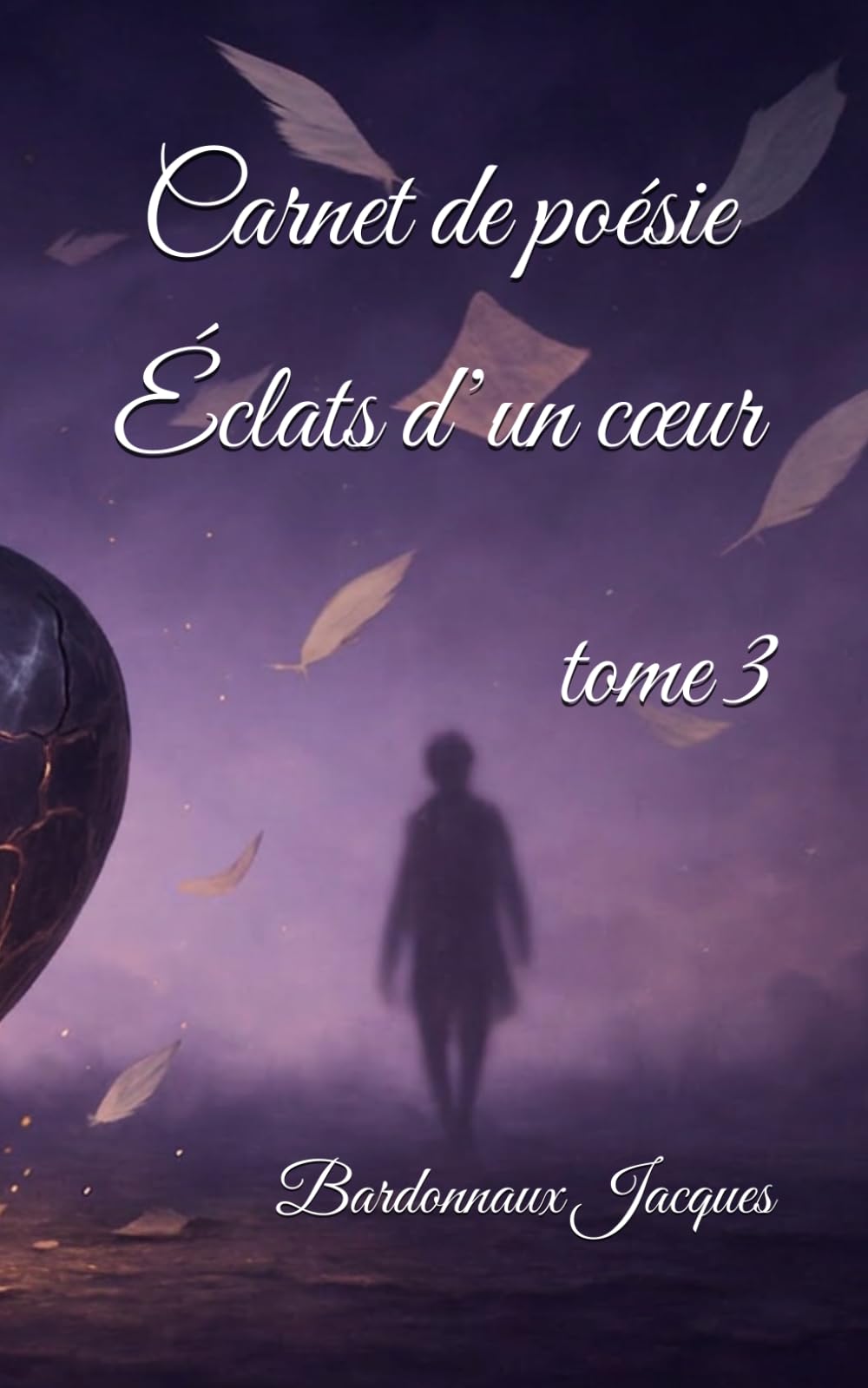 Carnet de poésie Éclats d’un cœur: Tome 3