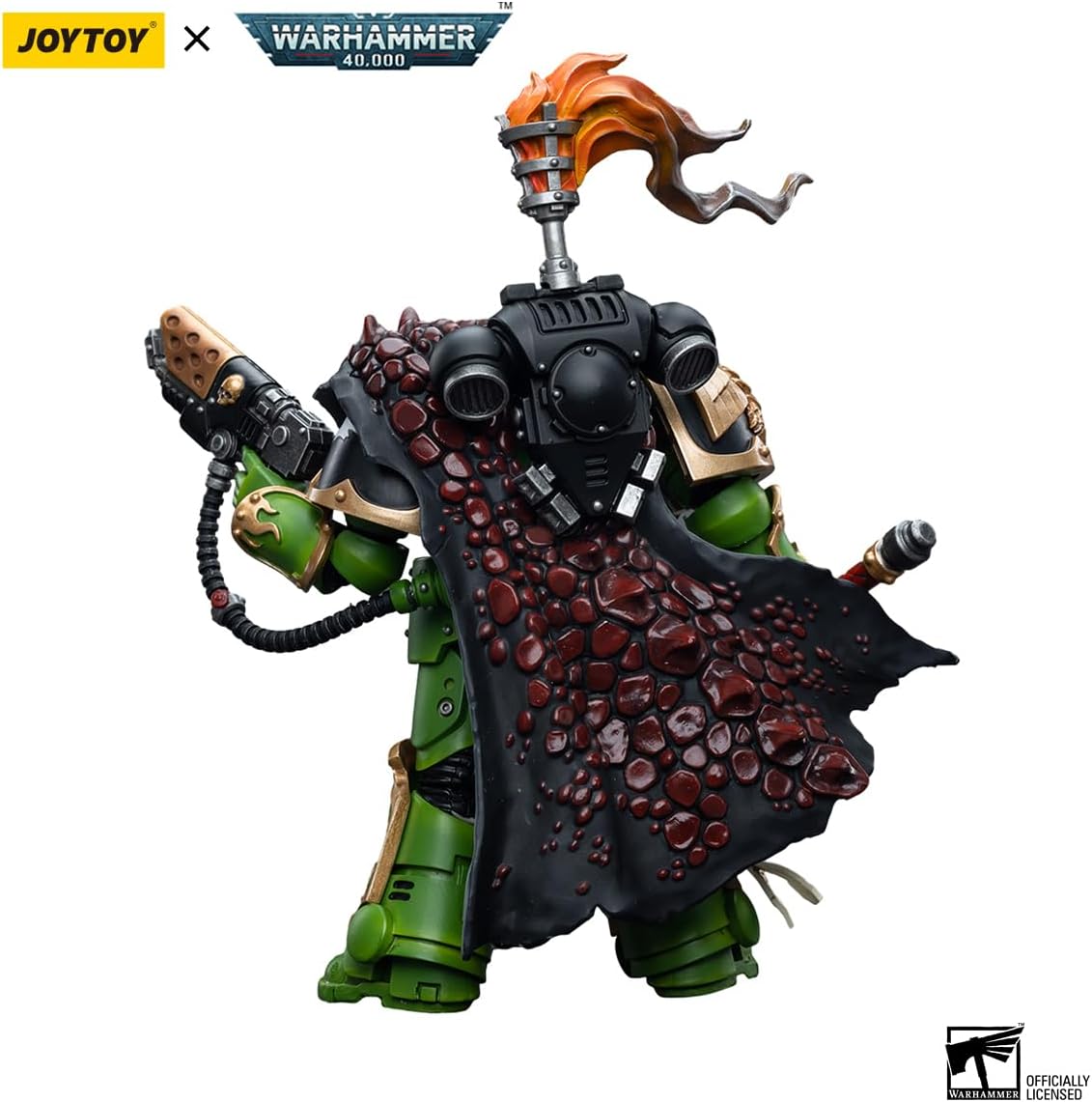 Joytoy Warhammer 40K Mecha 1/18 Action Figures Salamanders Captain Adrax Agatone