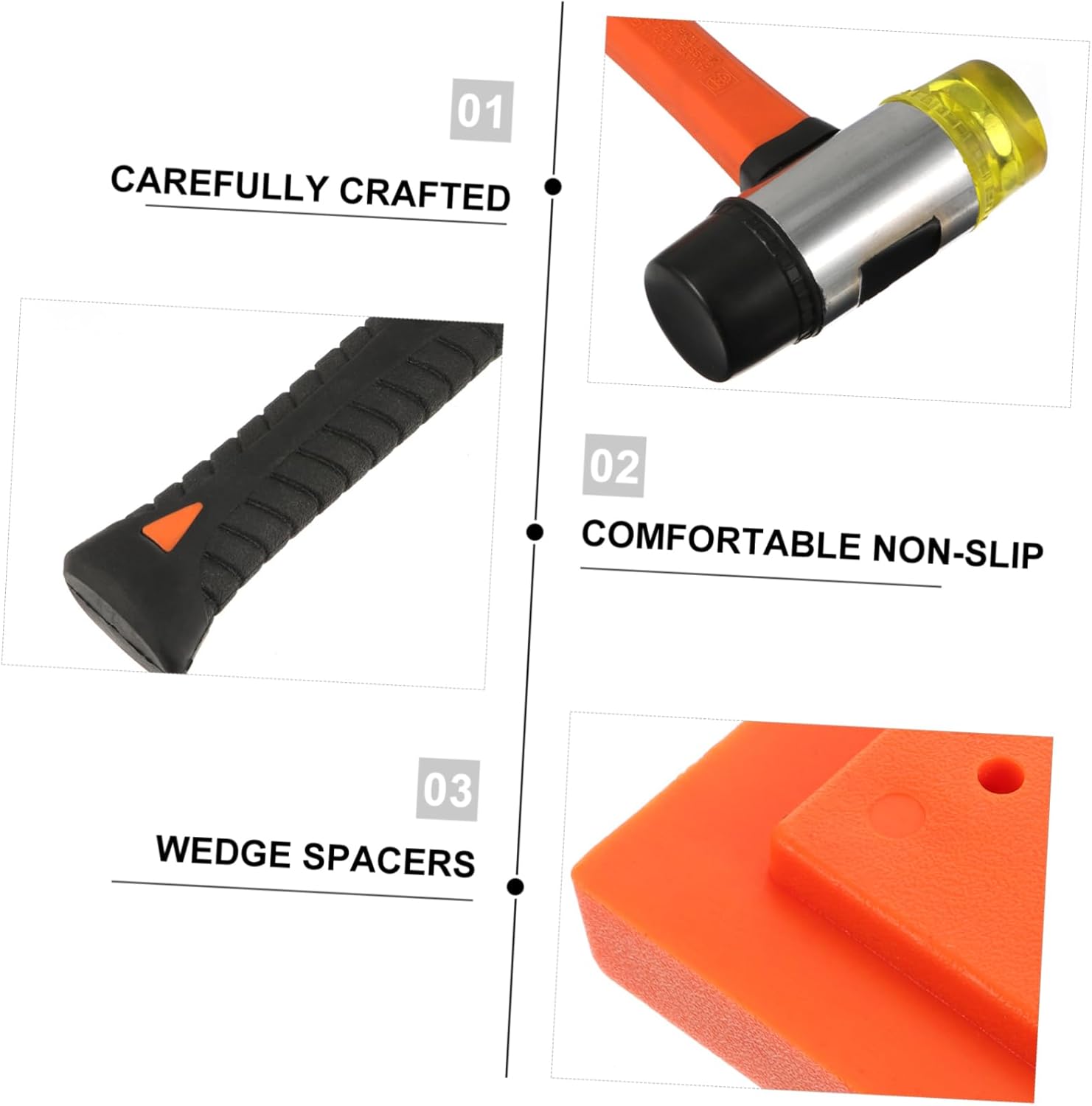 DOITOOL Professional Flooring Assembly Tool for Lvp Solid Wood Floors Home Commercial Use