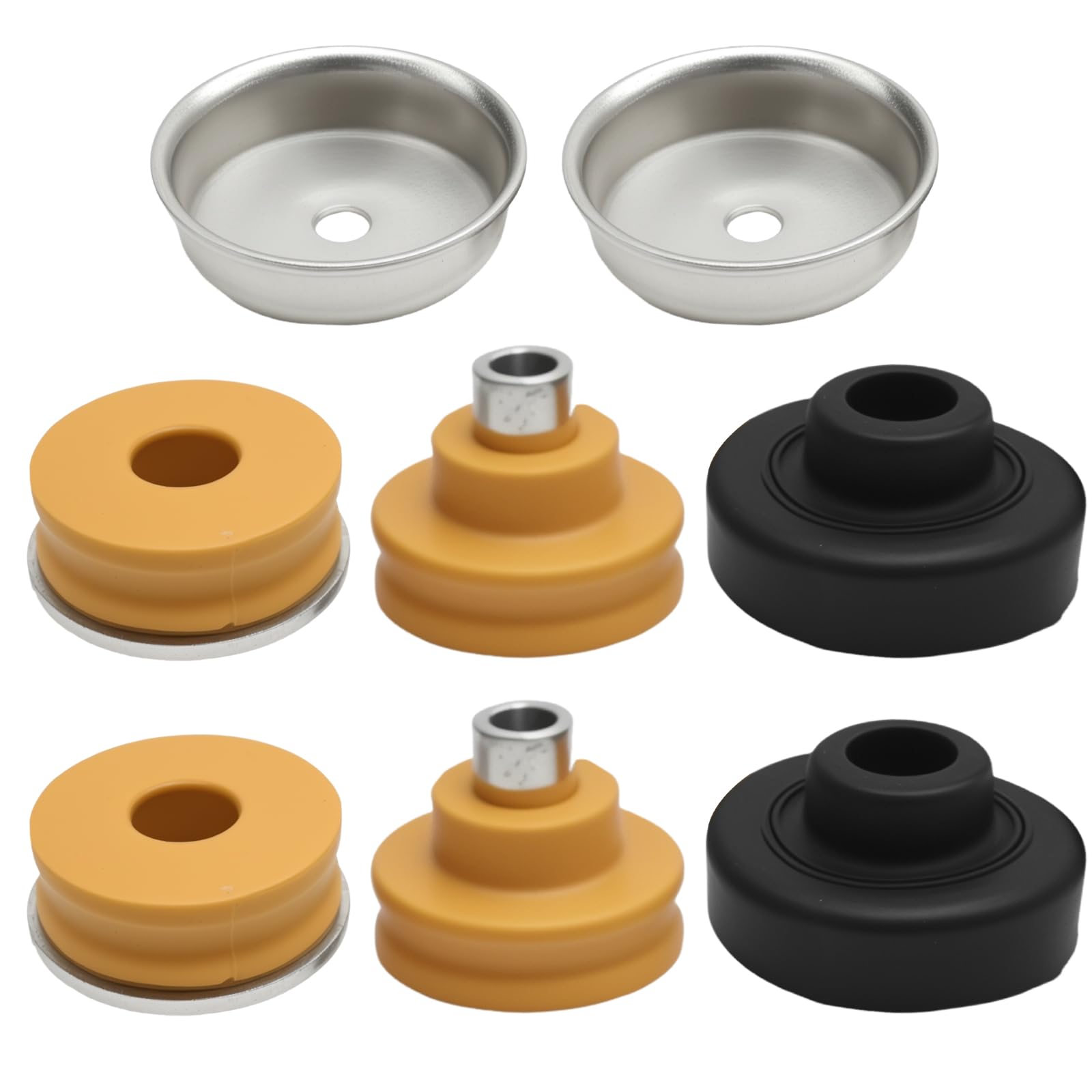 Set di 6 cuscinetti a molla 33506767010, ricambio per BMW Serie 1 E81 2006-2011, ricambio per BMW Serie 1 E87 2004-2011, ricambio per BMW Serie 1 Cabriolet E88 2007-2013