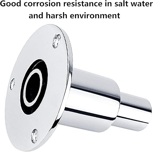 Miniatura 5 de Piel de escape recto de acero inoxidable, aplicable a 0.94 pulgadas, accesorios de tubo de 0.94 pulgadas, 4 abrazaderas de manguera gratis, para