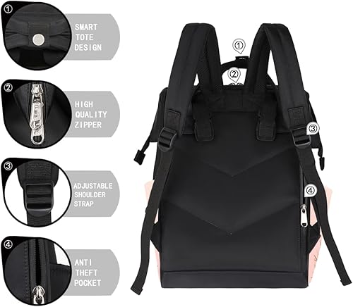 Miniatura 4 de cfpolar Cactus Diaper Bag Backpack Maternity Newborn Baby Changing Bags Large Baby Bags for Moms Dads Waterproof Travel Back Pack with Stroller