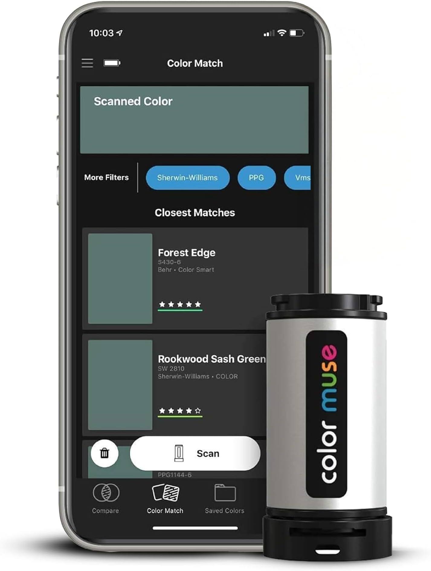tool for color matching paint and more