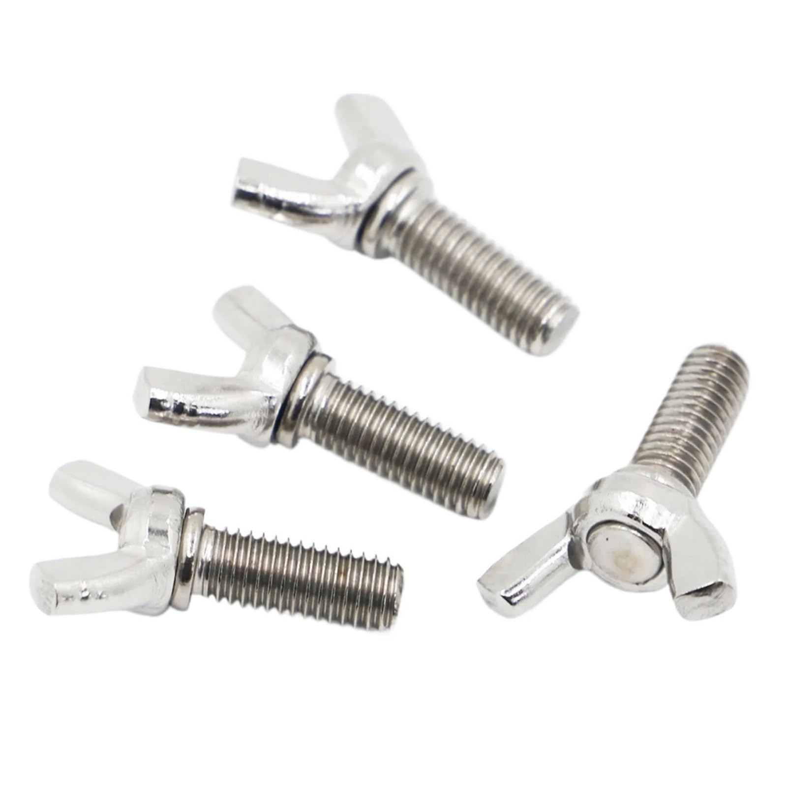 LQRCTRY 304 Stainless Steel Wing Nuts Bolts