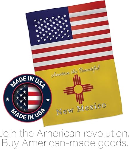 Miniatura 5 de US New Mexico House Flag - Pack Regional States USA American Territories Republic Country Particular Area Support Our Troops - Decoration Banner