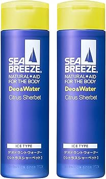 【10本セット】 SEA BREEZE デオ＆ウォーター シトラスシャーベット Amazon.co.jp: 【まとめ買い】SEABREEZE(シーブリーズ) デオ