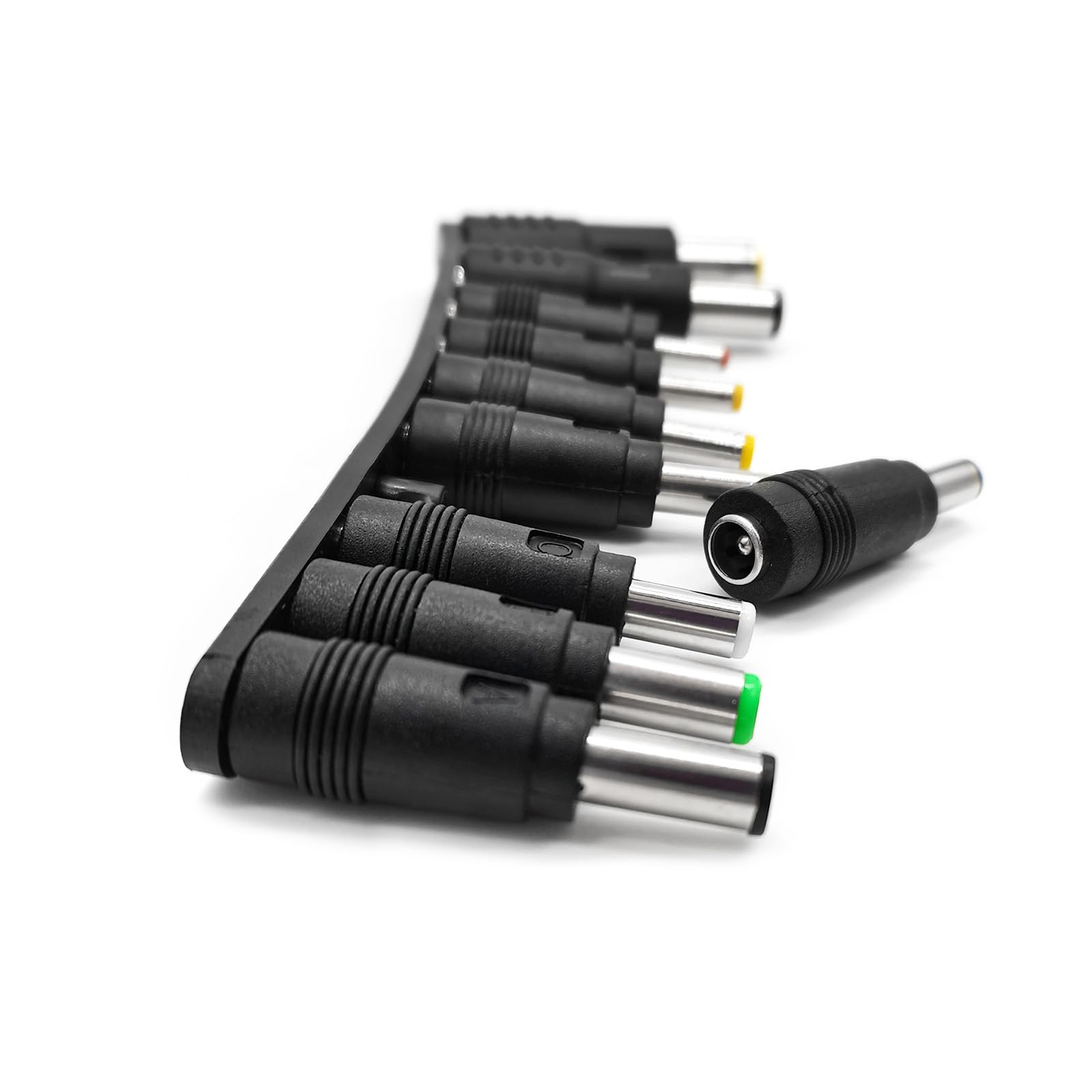 10pcs DC Connector Jack Power Socket Universal DC Barrel Jack Adapter Compatible for Lenovo, Dell, HP, Asus, Acer, Toshiba, Sony Laptop Charger Power Supply Plug (5.5 x 2.1mm)