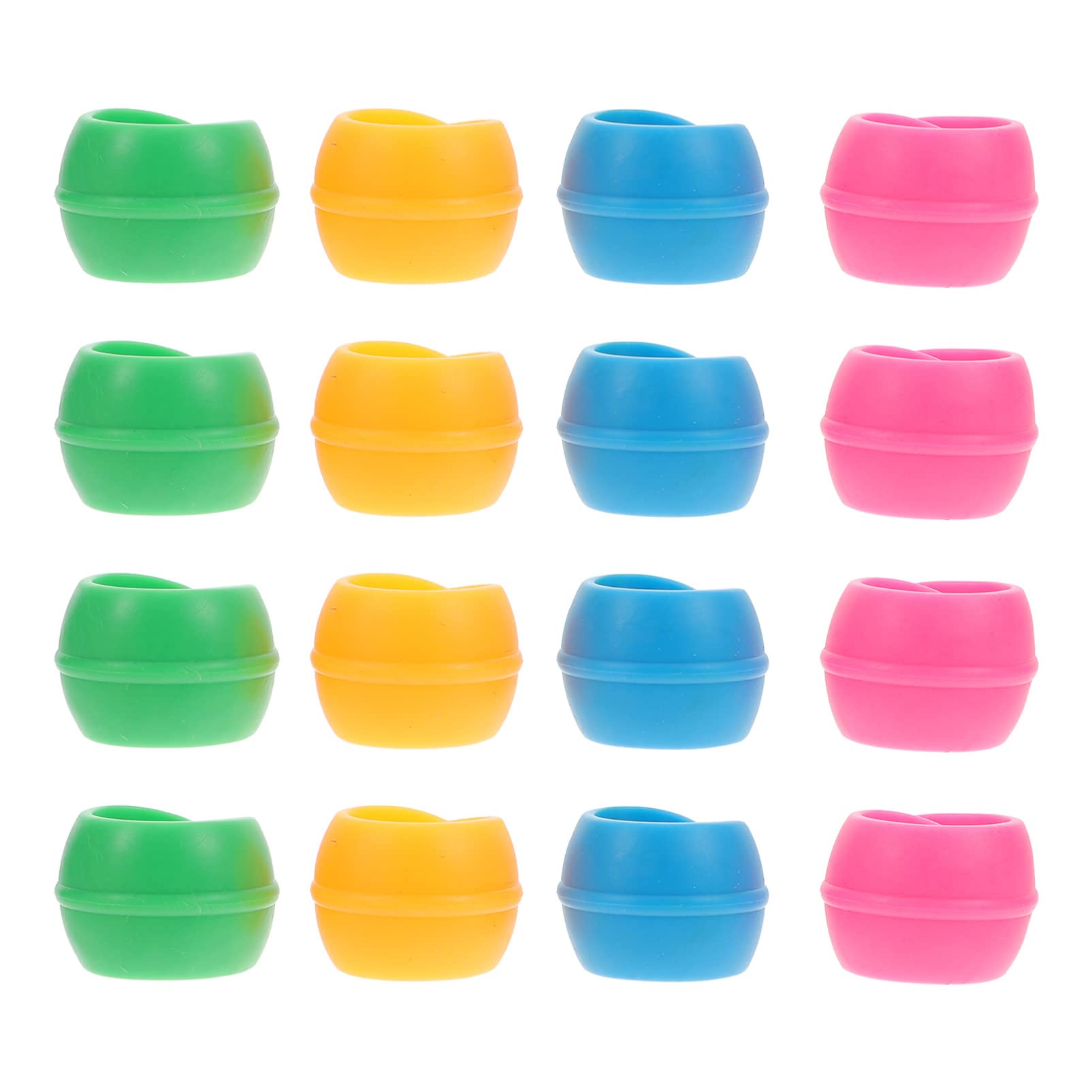 MAGICLULU 100stücke Silikon-spulenclips Nähzubehör Garnendenfixierer Spulenhalter Für Nähgarn Spulenhalter Garnrollenhalter Flexibel Und Langlebig
