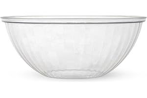 Blue Sky Disposable Clear Salad Bowls - 48 Ounces, Perfect for Entertaining