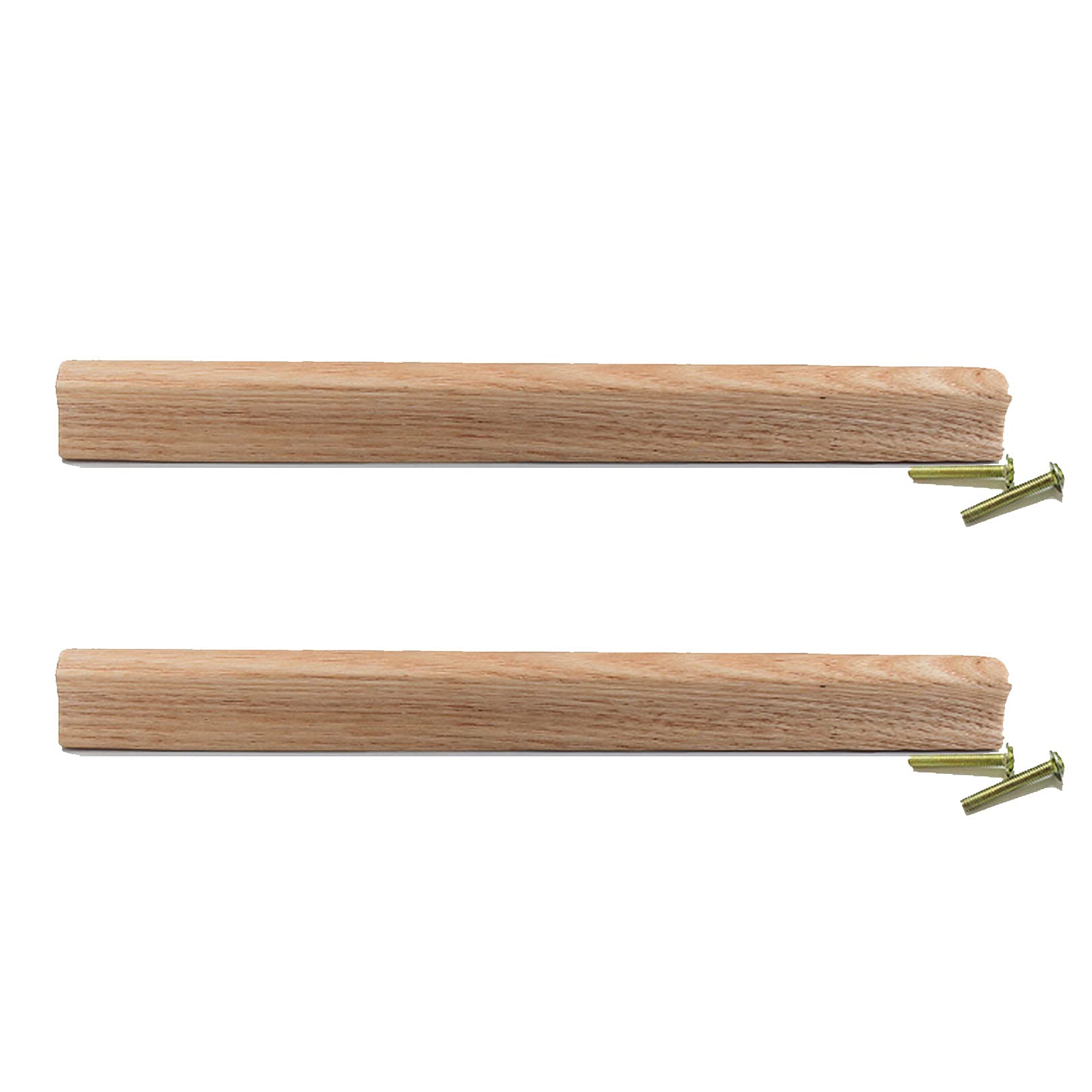 Poignée de porte coulissante en bois massif 320mm pour placard cuisine x2