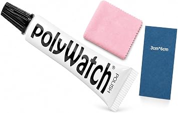 Polywatch Poly Watch Plastic Crystal Glass Polish & Scratch Remover Repair Tool