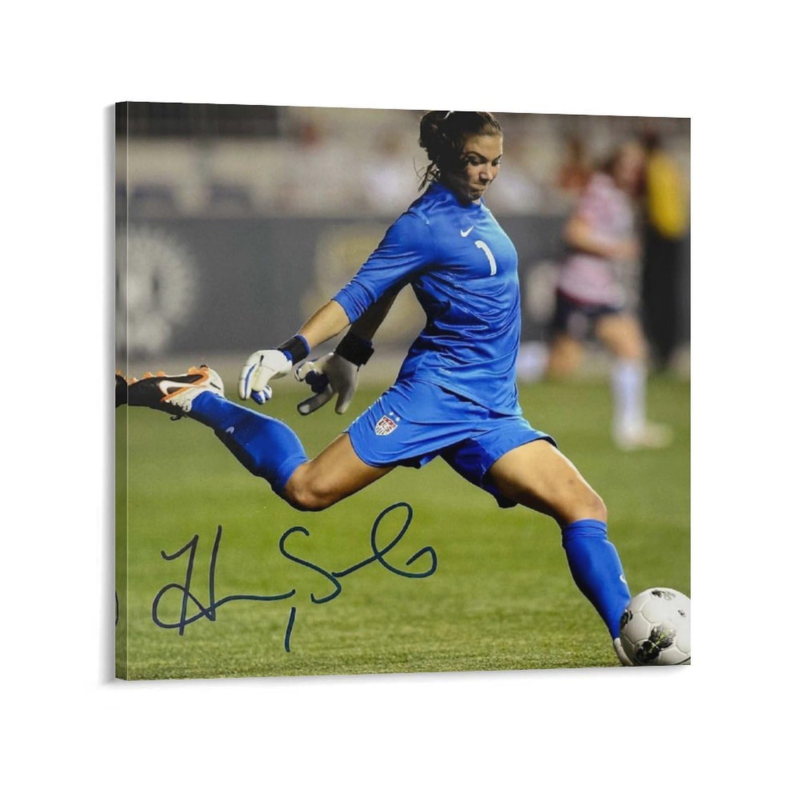 FCOIN Hope Solo Canvas Poster Poster Print Art Wall Painting Canvas Posters Modern Bedroom Decor 28x28inch(70x70cm)