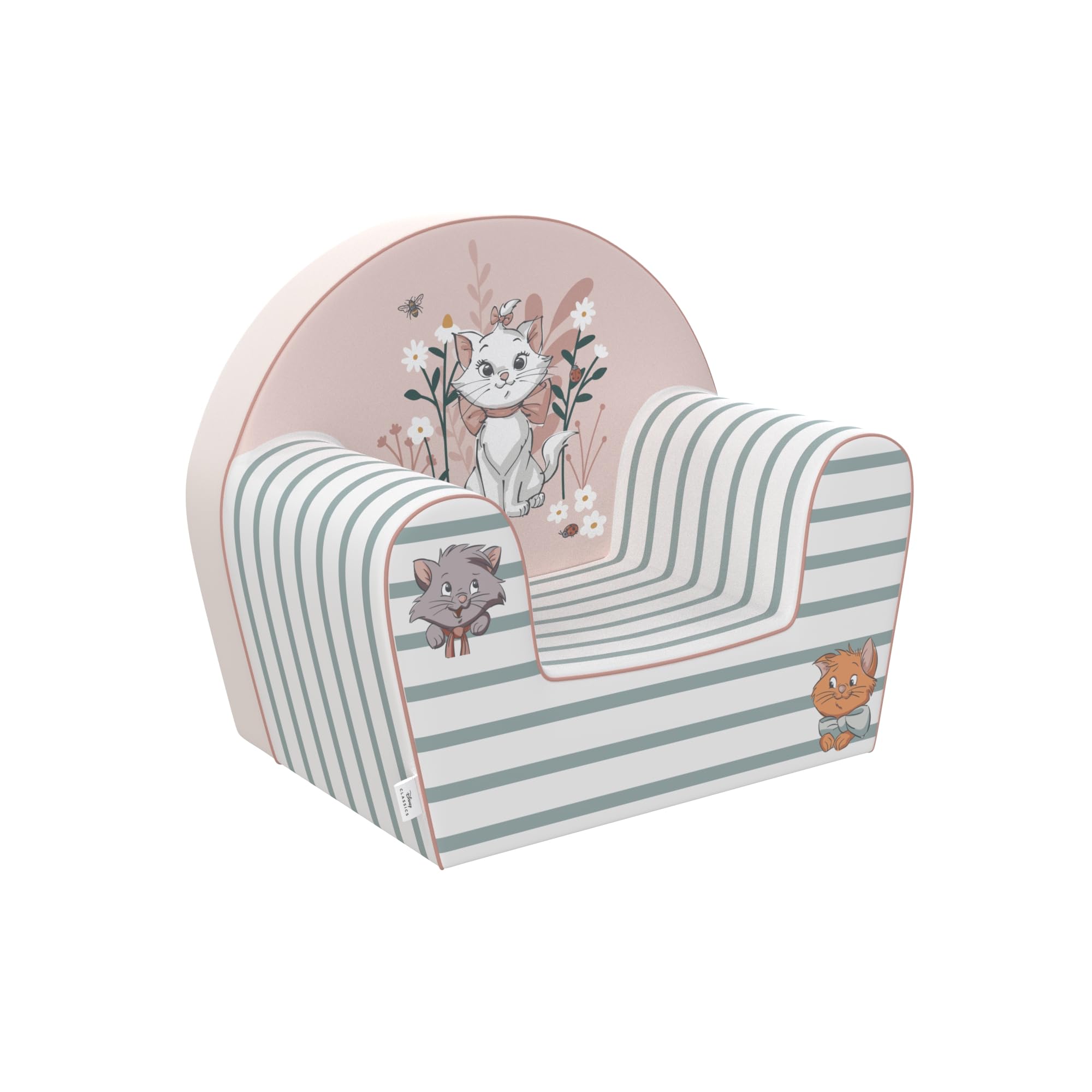 Disney Marie Aristogatos Sillón Infantil de Espuma con Funda Desenfundable