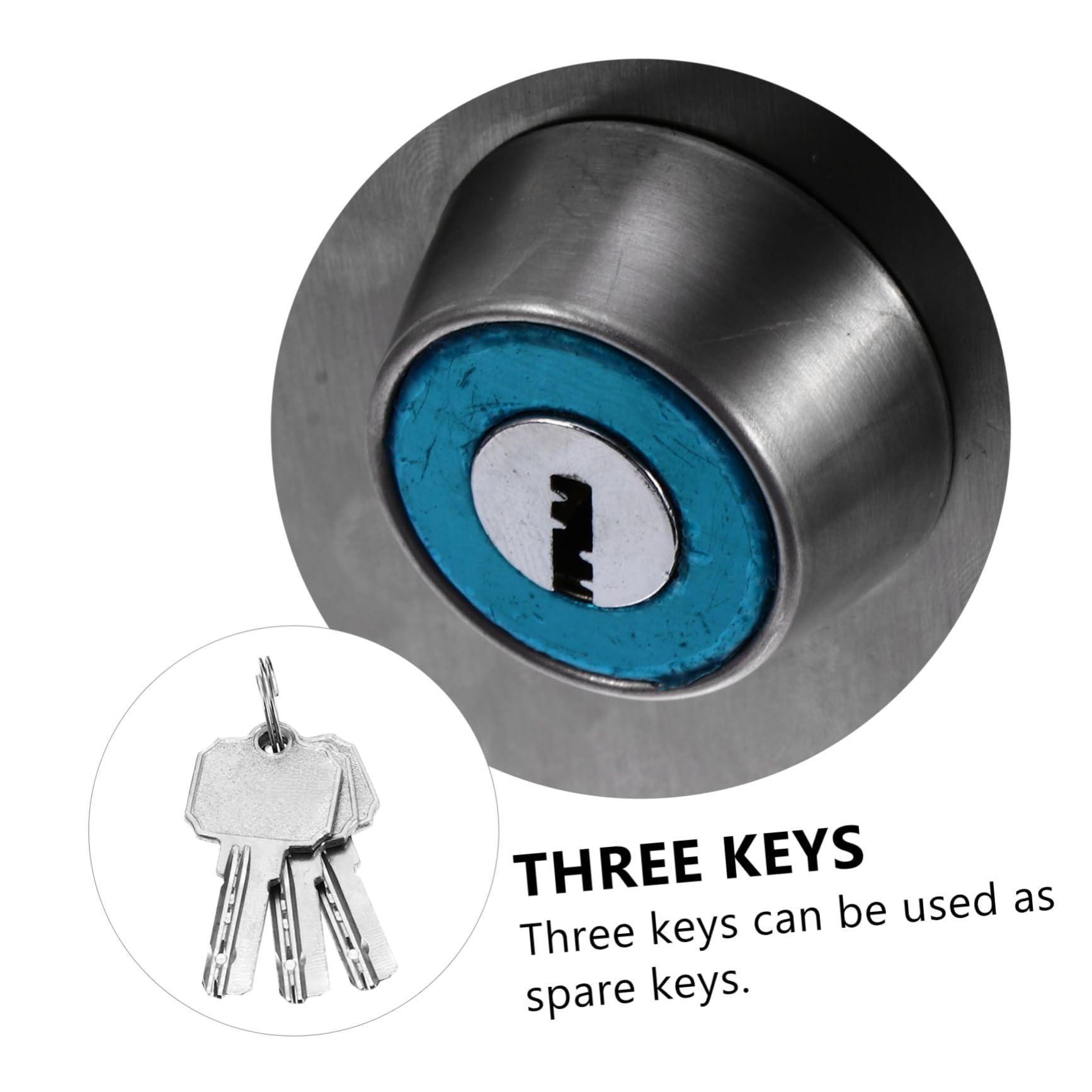 Loquet de Portail en Acier Inoxydable pour Porte Vitrée 304