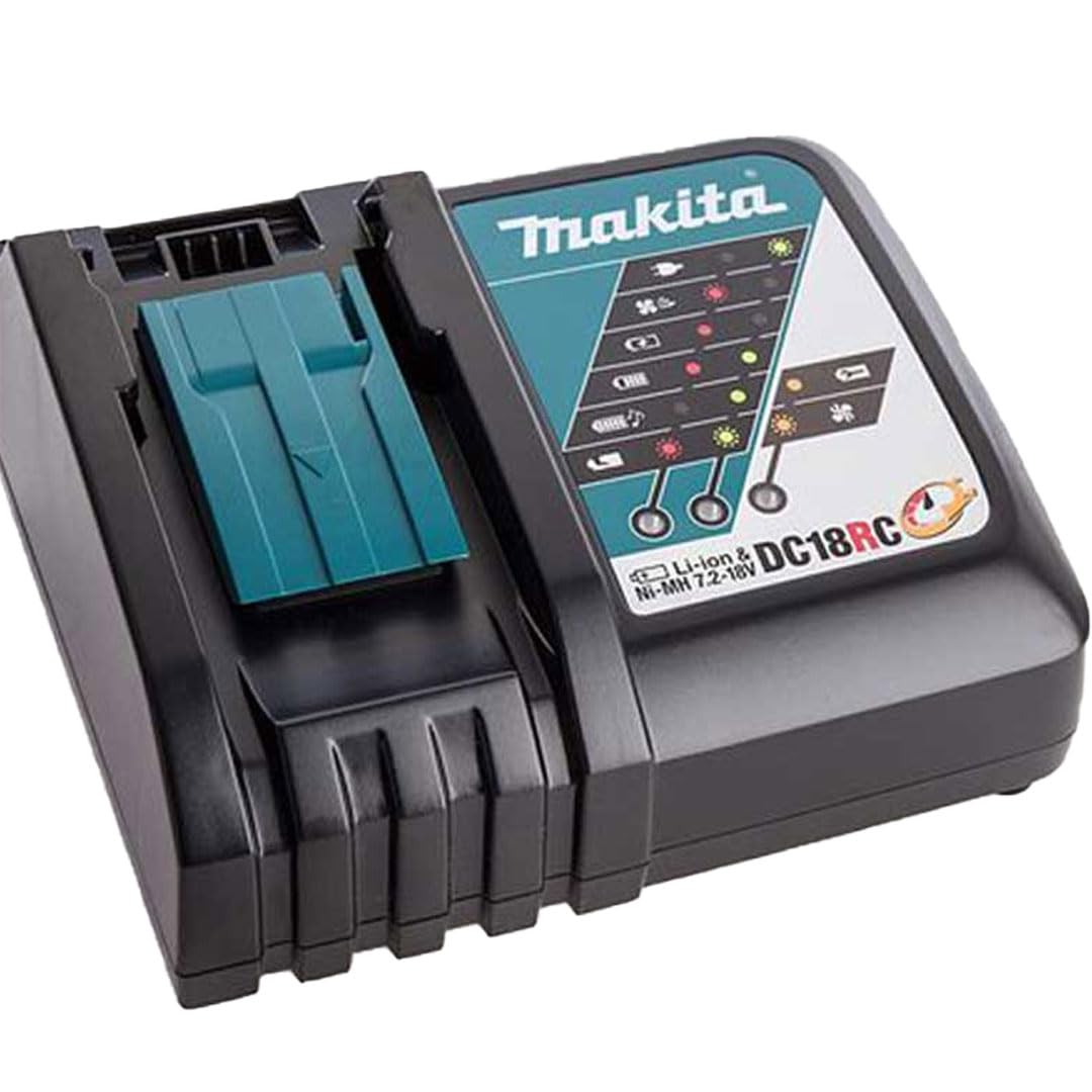 Carregador de Bateria Makita, 18V e 14,4V, DC18RC | Amazon.com.br