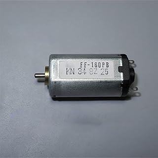 GRASAKY Model Geared FF160PB-2852 Motor, DC 1.5V-6V 5500-22000rpm Shaft Dia 2mm, High Speed Torque Metal Brush Motor for Electric Razors Rotating Torque