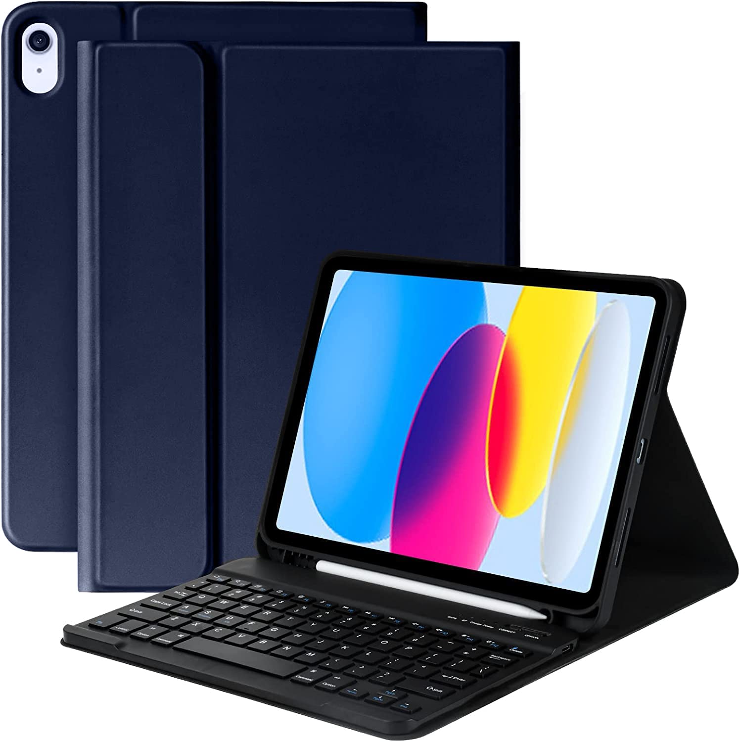 ProElite Detachable Wireless Bluetooth Keyboard case Cover for Apple