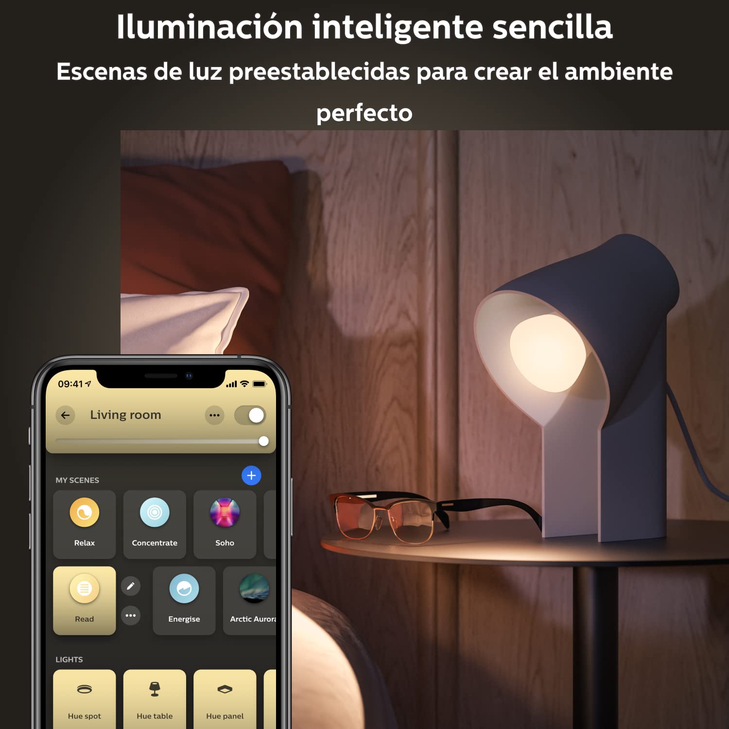 Philips Hue - Bombilla LED Inteligente, GU10, Luz Blanca de Cálida a Fría, 4.3W 350 Lumens, Compatible con Alexa y Google Home - Pack de 2 Bombillas LED inteligentes