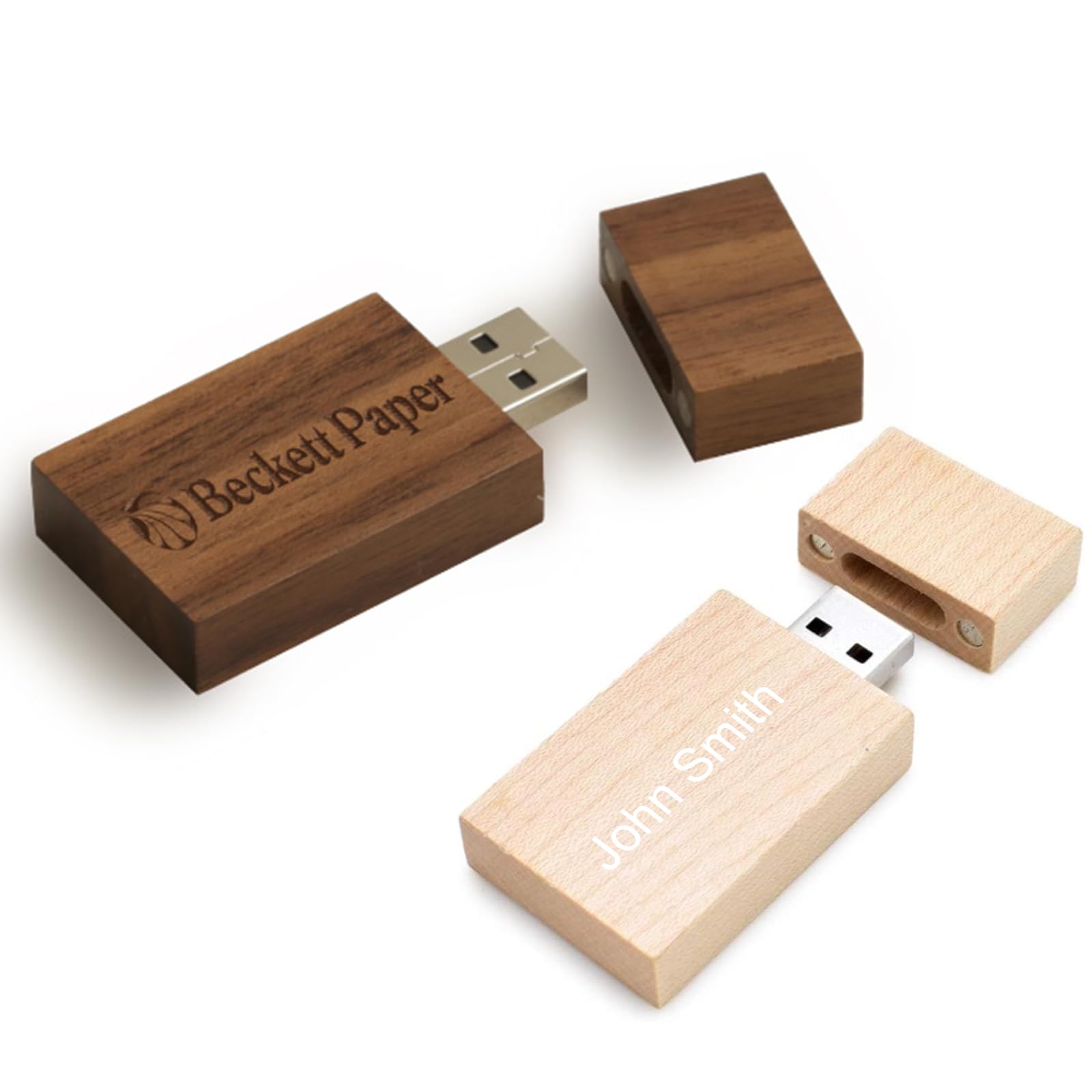 Drewniany niestandardowy pendrive USB, 32 GB, 5–500 sztuk, dodane logo lub tekstowe pendrive'y 32 GB, spersonalizowana pamięć JBOS luzem, na prezent ślubny, przedmioty na wydarzenia (orzech, klon