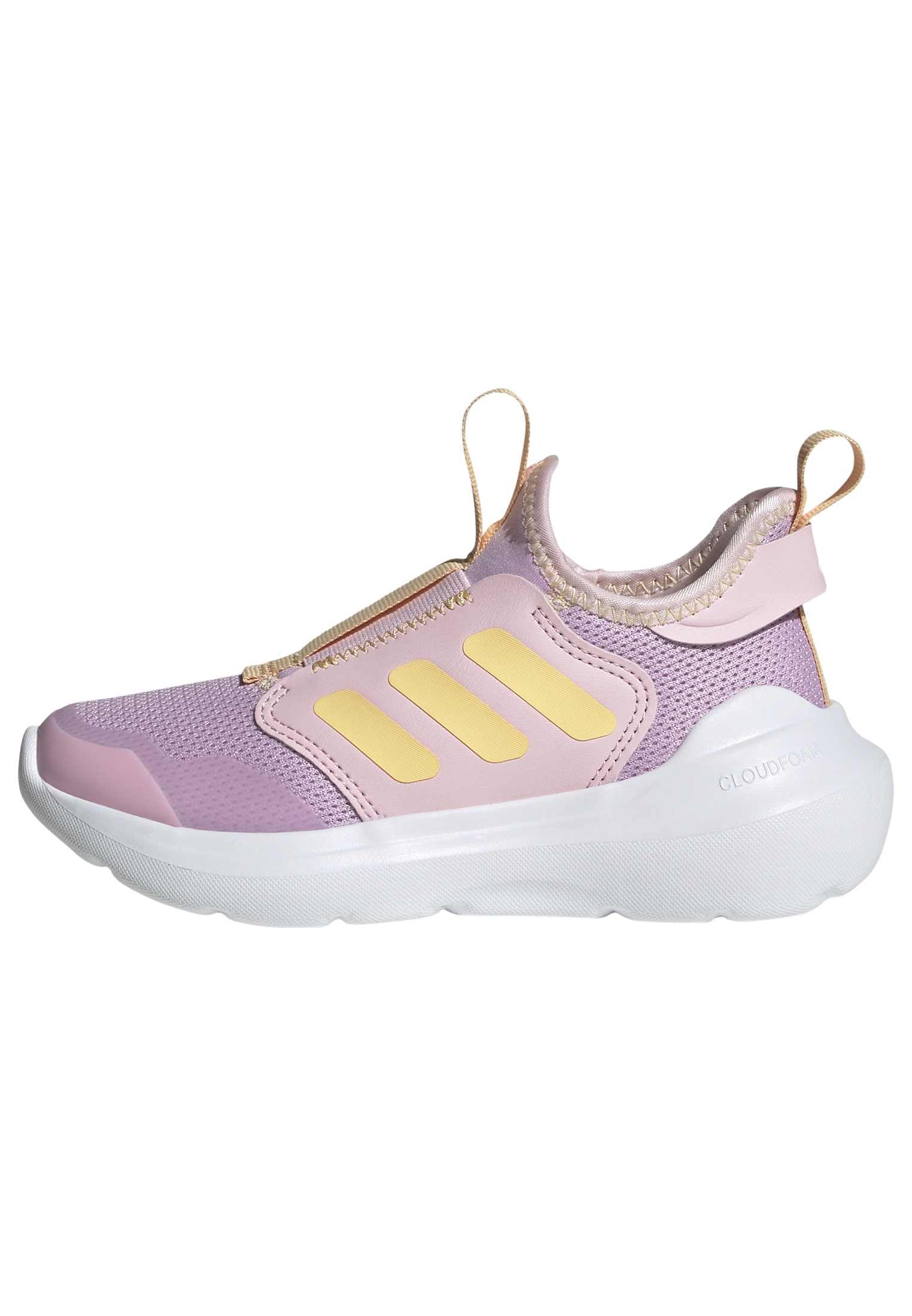 adidas Unisex Kids TENSAUR Comfort Shoes Children, Bliss Lilac/Ice Tangerine/Clear Pink, 13.5 UK Child