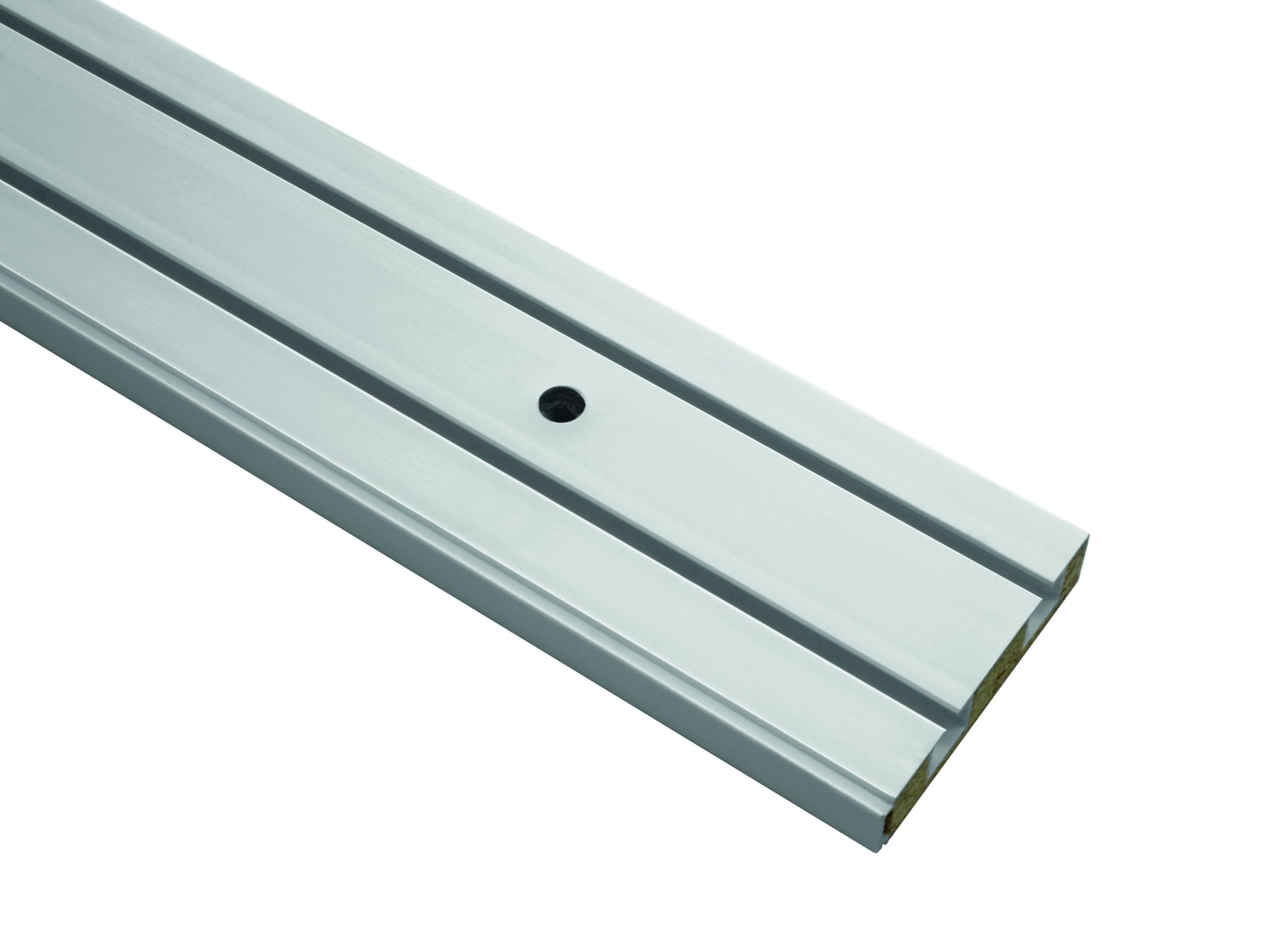 Aluminium-Gardinenschiene 2-läufig Im Set 150cm, 150 Cm