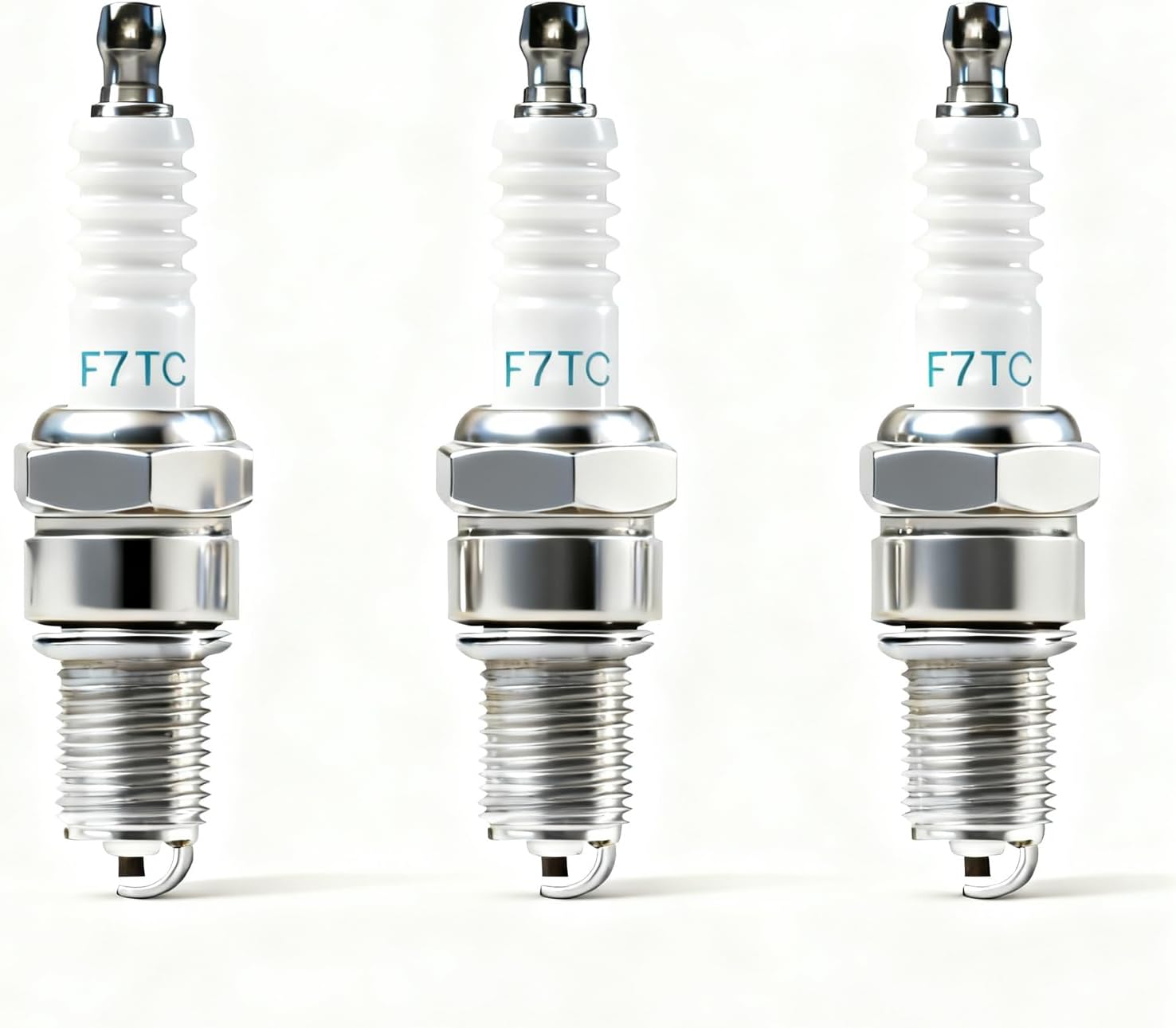 DVBB F7TC Spark Plug 3Pcs Compatible with Honda GX120 GX160 GX200 GX240