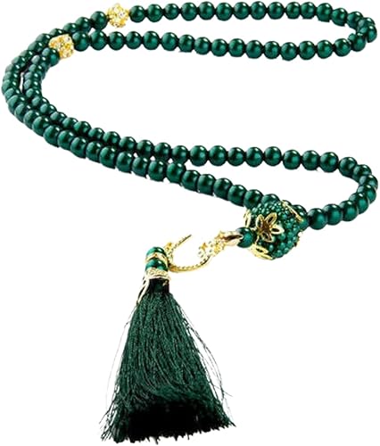 Miniatura 3 de Prien Juego de regalo islámico Corán térmico de cuero caja especial cuentas de oración de perlas perlas de piedra Tasbih digital Zikr Tasbih mini