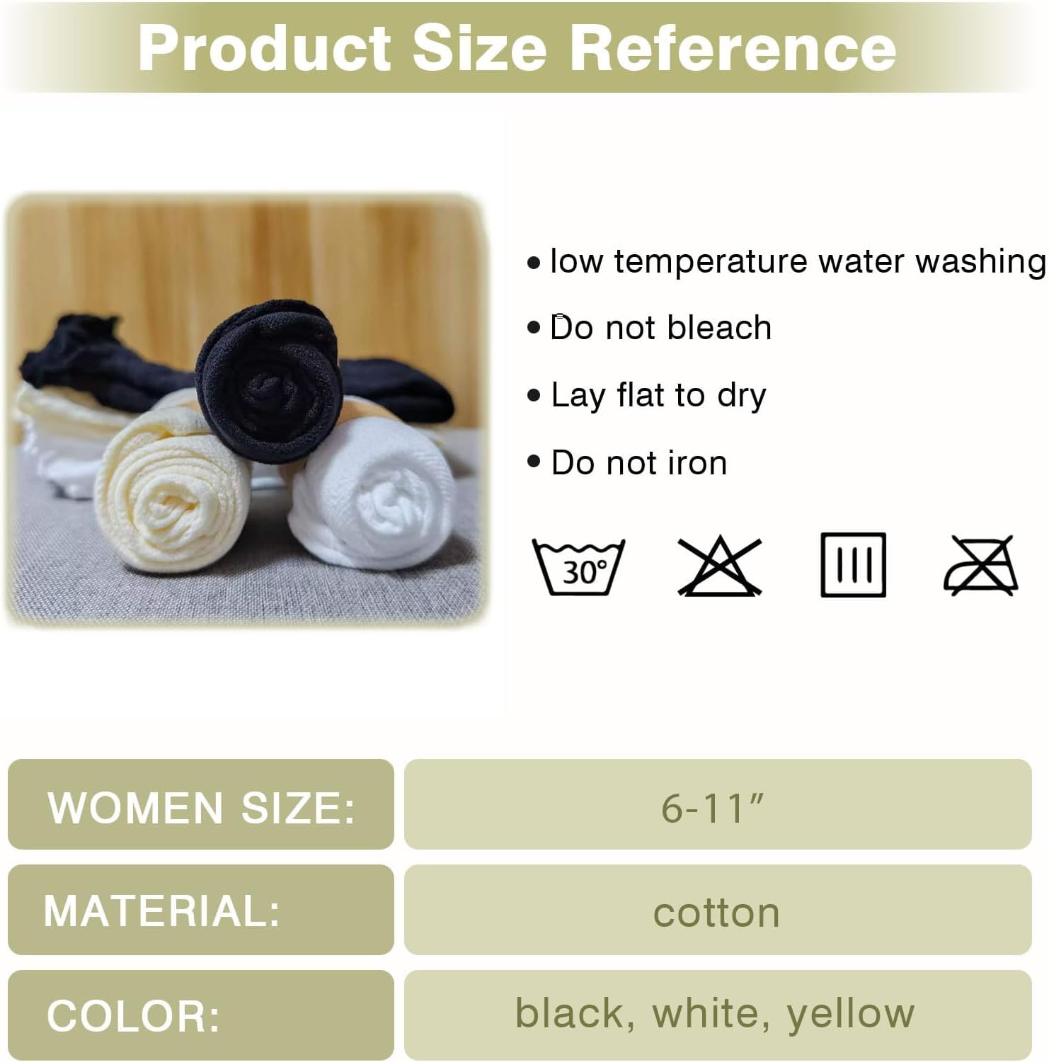 Womens Cotton Ankle Socks Frilly Crew Socks for Ladies Novelty Lace Ruffle Loose Dress Socks 6 Pairs