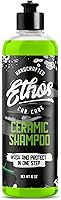 Ethos Ceramic Car Shampoo: Slick pH-Balanced Wash Soap with SiO2 for Hydrophobic Boost, Shine & Coating Protection