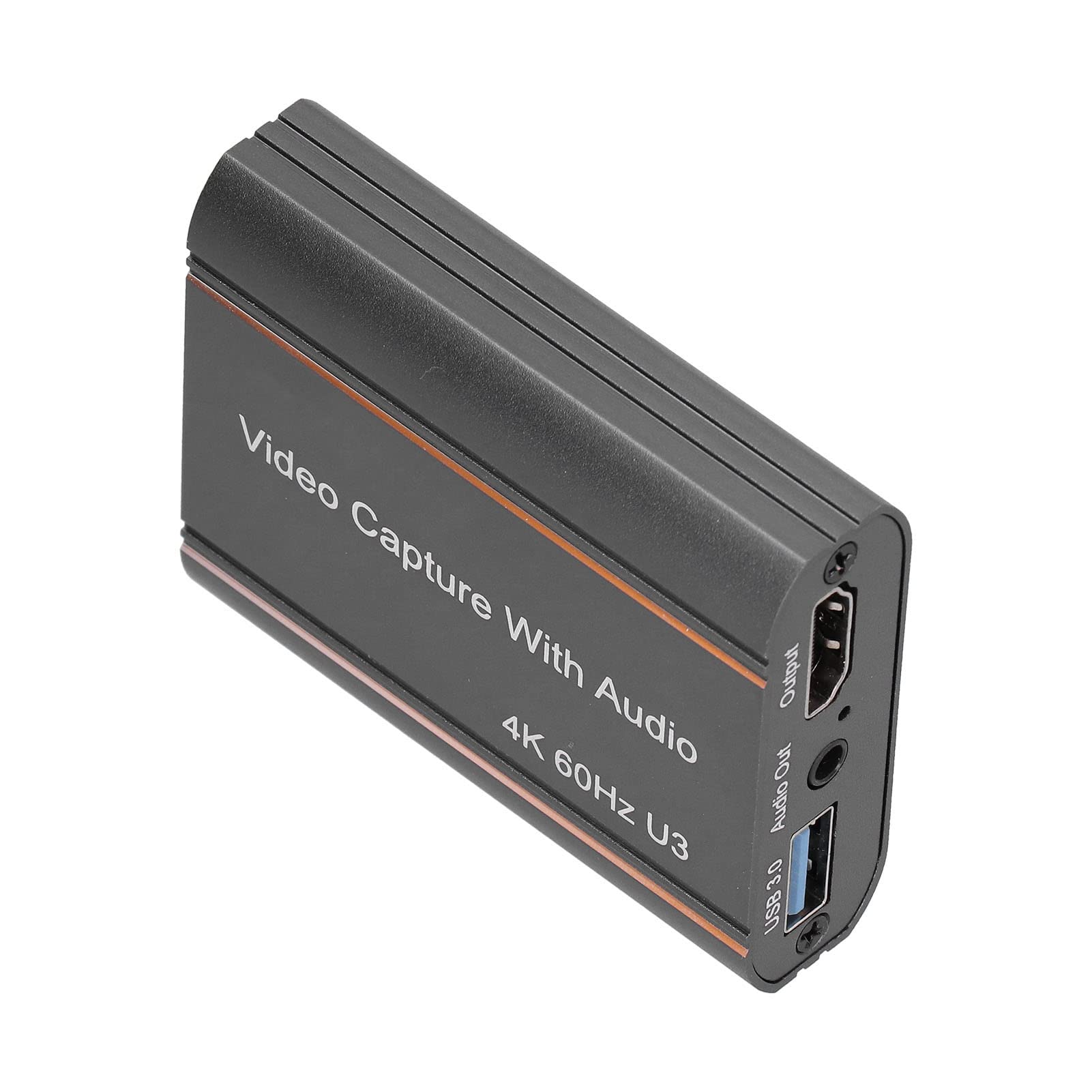 Carte de Capture d'interface multimédia HD Carte de Capture vidéo Portable USB 3.0 avec entrée Audio Entrée 4K Sortie 1080P pour l'enregistrement d'enseignement en Streaming en