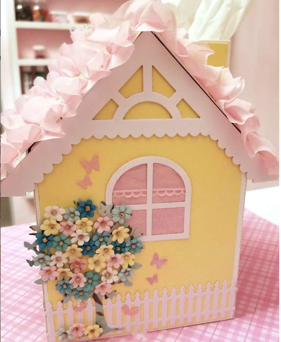 KSCRAFT 3D Big House - Troqueles de corte de metal para hacer álbumes de recortes, tarjetas, suministros de decoración divertidos para niños