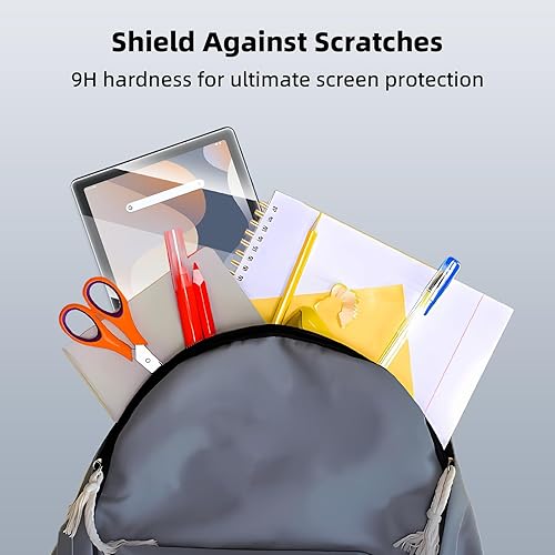 Miniatura 7 de 3 Pack Onn - Protector de pantalla para tablet de 10.1 pulgadas 2024, protector de pantalla de vidrio templado de 10.1" para tablet Onn de 10.1